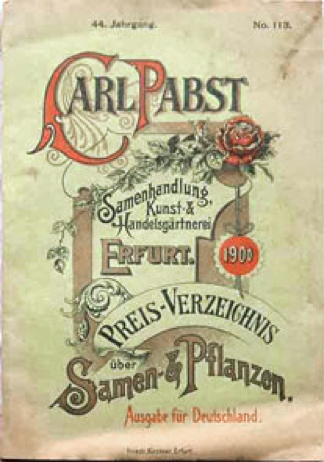 CarlPabst-Geschichte-Preis Verzeichnis1900